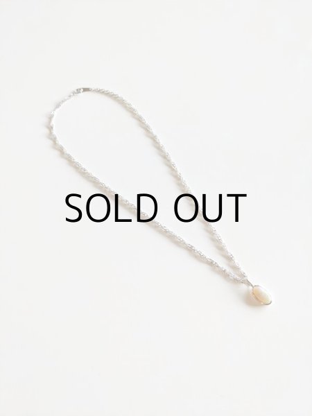 画像2: M様オーダー分　オパールペンダントネックレス (2)