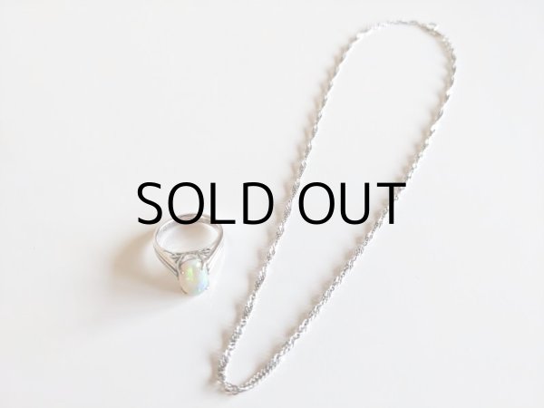 画像4: M様オーダー分　オパールペンダントネックレス (4)