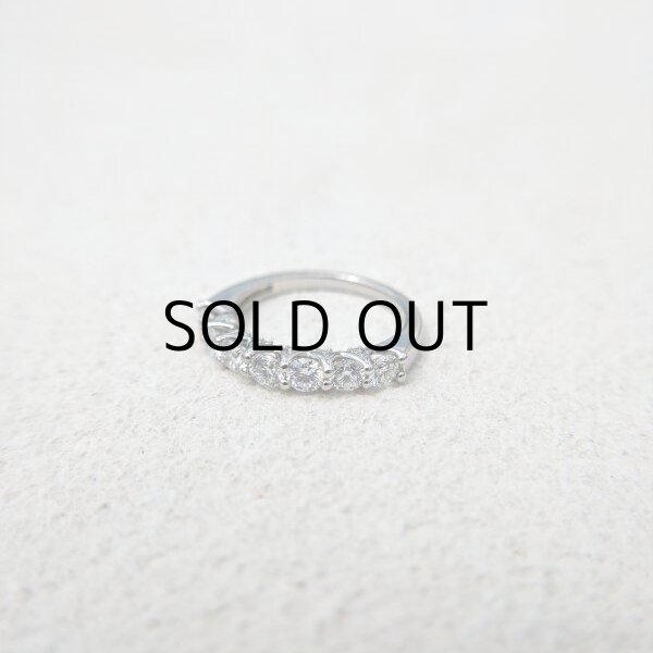 画像4: I様オーダー分　ダイヤモンド×Ptリング　リペア：サイズ直し　2本 (4)