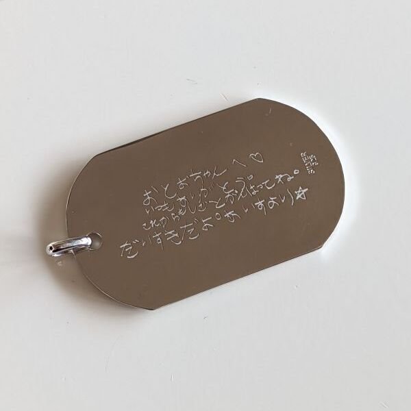 画像2: ドローイングタグL（50mm×30mm） (2)